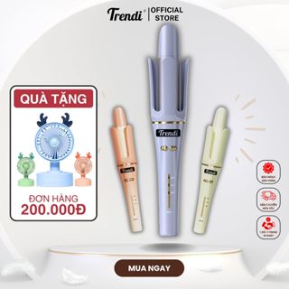  Máy Uốn Tóc Cầm Tay Tự Động 2 Chiều 32mm TRENDI LC102 3 Mức Chỉnh Nhiệt Nhỏ Gọn Chống Bỏng Mặt Tay 