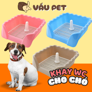Khay vệ sinh cho chó thành cao - Khay đi vệ sinh cho chó siêu tiện lợi Vẩu Pet Shop