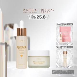 Bộ Đôi Zakka Naturals Gel Dưỡng B5 35g và Serum Kintsugi B5 30ml Hỗ Trợ Cải Thiện Màng Bảo Vệ Da Và Dưỡng Ẩm