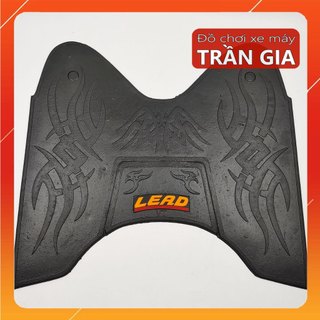 Thảm lót để chân xe Lead 110 năm 2009-2010-2011-2012 tấm trải sàn gác chân cao su SCR đời đầu cũ