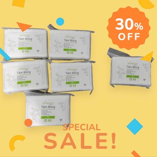 Mua 5 gói tặng 1. Tăm bông regentox gói zip 200 que
