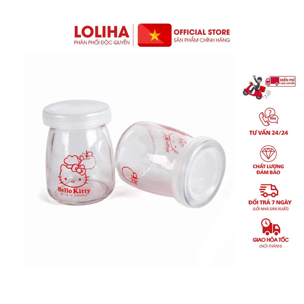 🏵️FREESHIP🏵️ Combo 5 bộ 12 hũ sữa chua thủy tinh