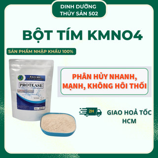 Chế phẩm vi sinh Enzyme Protease dùng ủ phân cá, ủ rác thải hữu cơ vi sinh, chuyển hóa phân bón