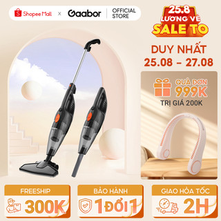 Máy hút bụi cầm tay 2 in1 Gaabor GVCW-M15AS lực hút siêu mạnh 16000PA tháo lắp tiện lợi