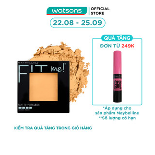 Phấn Phủ Mịn Nhẹ Kiềm Dầu Maybelline New York Fit Me Matte Poreless Powder  8.5g