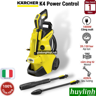 Máy rửa xe Karcher K4 Power Control - [Thay thế k4 Full Control]