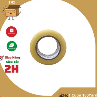 Băng keo trong 1 cuộn 100yard chất lượng cao đóng gói hàng hóa