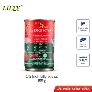 Cá hộp Lilly cá Trích sốt cà