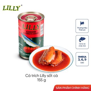 Cá hộp Lilly cá Trích sốt cà