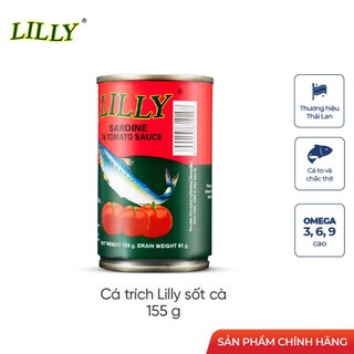 Cá hộp Lilly cá Trích sốt cà
