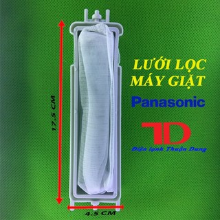 Combo lưới lọc máy giặt PANASONIC 9kg, túi lọc cặn bẩn và lọc xơ vải khi giặt
