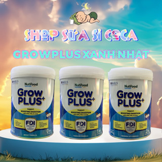 [Mẫu mới] Nutifood Growplus Tiêu Hóa Xanh Nhạt 0+1+2+800gr