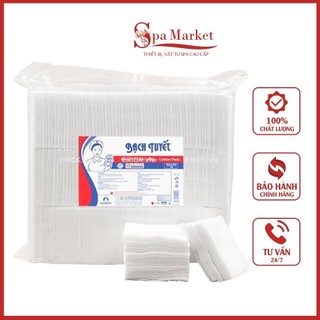Bông bạch tuyết Bông cắt miếng sẵn, túi 0,5kg