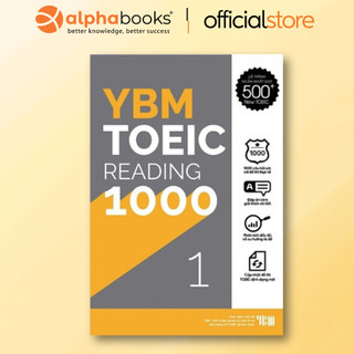 Sách > YBM TOEIC Reading 1000 - Vol 1 (Gamma)