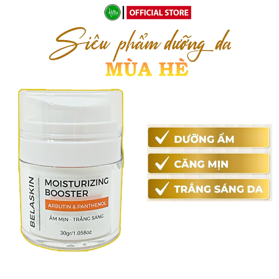 Kem Cấp Ẩm chuyên Sâu Moisturing Booster Belaskin 30gr Giúp Da Sáng Và Mềm Mại