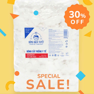 BÔNG GÒN CẮT SẴN 3X3CM GÓI 1KG (SIÊU TIẾT KIỆM)