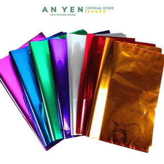 Giấy Thuỷ Ngân 50cmx70cm làm oản Tài Lộc, Giấy ánh bọc oản