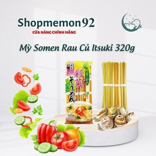 Mì somen rau củ Itsuki 320g Nhật Bản [Date T2/2027]