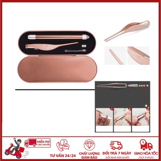 🏵️FREESHIP🏵️ Combo 5 Bộ dụng cụ lấy ráy tai có đèn hộp đồng
