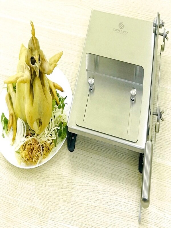 Máy thái thịt đông lạnh - cắt xương: Đa Năng Cao Cấp COOKEASY - [LƯỠI DAO - THÉP NHẬT 1.6KG]