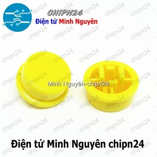 [10 CÁI] (G2) Nắp chụp nút nhấn 12x12 B3F-4055 Vàng