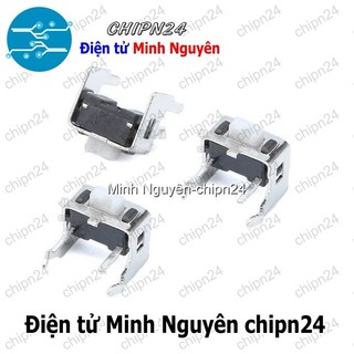 [10 CÁI] (KG1) Nút nhấn 2 chân 3x6x5mm DIP cong