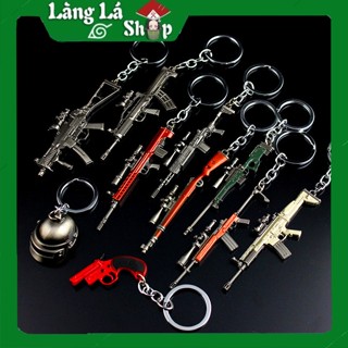 Móc khoá mô hình Mini của game PUBG - Đột kích CF - Free Fire - CS:GO hợp kim loại chi tiết sắc nét dành cho Loot thủ
