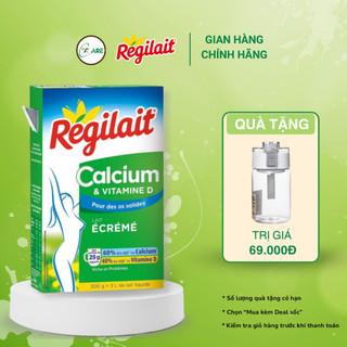 Sữa bột Canxi Regilait Calcium & Vitamin D sữa tách béo bổ sung Canxi và vitamin D cho hệ xương chắc khỏe hộp 300g DC016