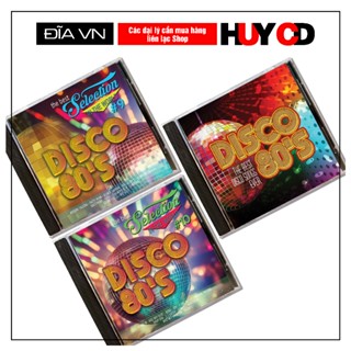Đĩa CD Nhạc quốc tế sôi động thể loại Disco New Wave thập niên 80-90 Đĩa lòng trắng HUY CD SHOP