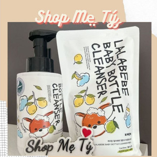 NƯỚC RỬA BÌNH & RAU CỦ QUẢ HỮU CƠ thuần chay KMOM LALABEBE K-MOM  HÀN QUỐC