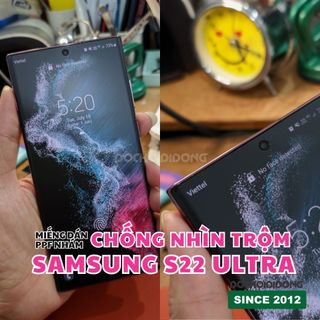 Miếng dán màn hình PPF chống nhìn trộm Samsung S22 Plus + Ultra 5G / S23 Plus + Ultra 5G ZACASE