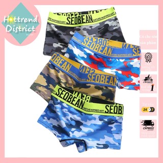Quần Boxer Nữ/Tomboy Hoạ Tiết rằn ri, camo quần sịp đùi tomboy hoạ tiết camo