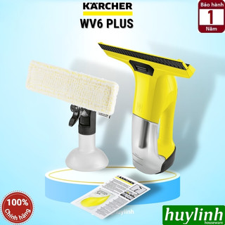 Máy lau kính dùng pin Karcher WV6 Plus - Made in Italy