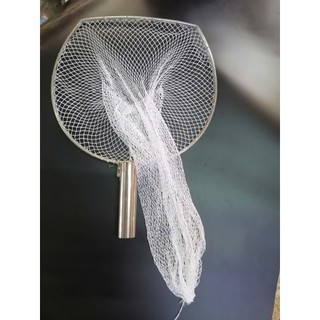 Vợt lưới vớt cá, INOX. ( 32x45cm Màu Trắng )