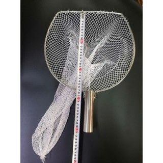Vợt lưới vớt cá, INOX. ( 32x45cm Màu Trắng )