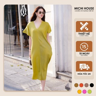 Đầm Suông Bigsize MICHI House Váy Xuông Dáng Dài Maxi Dự Tiệc V433