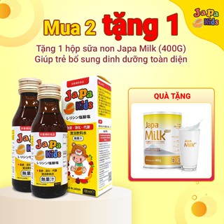[ Combo 2 Tặng 1 ] Siro ăn ngon Japa Kids thể tích 100 ml, Nhập khẩu Nhật Bản