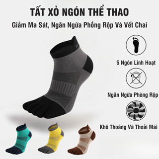 Tất Xỏ Ngón Thể Thao Vớ Xỏ Ngón Chuyên Dụng Chạy Bộ Đạp Xe Thoáng Mát Nhiều Màu Sắc Dùng Cho Cả Nam Và Nữ