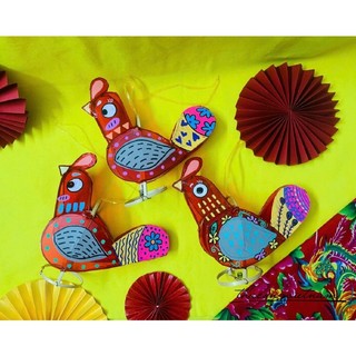 Lồng đèn giấy kiếng đã trang trí hình thú