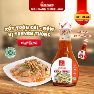 Xốt trộn gỏi nộm AZCHEF dùng để trộn các món gỏi, nộm tai heo, gỏi ức gà, nộm sứa ngon chuẩn vị