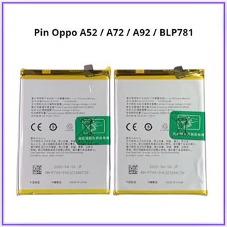 Pin  oppo blp781/a52/a72/a92  mới chất lượng tốt
