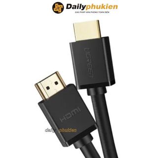 Dây HDMI dài 1m Full HD hỗ trợ 4K đầu mạ vàng chính hãng UGREEN ,  Cáp HDMI dài 1m xịn
