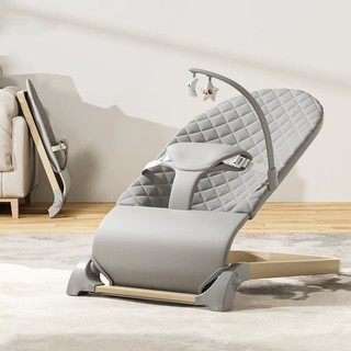 Ghế Nhún Rung Cao Cấp cho trẻ sơ sinh từ 2 tháng đến 3 tuổi đa năng, chất liệu cotton thoáng mát an toàn, KÍCH THƯỚC LỚN