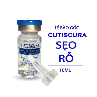 Tế bào gốc cutiscura sẹo rỗ kèm nút chiết dùng trong spa thẫm mỹ viện
