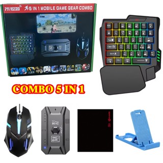 Combo Bộ Chuyển Đổi Meiying M1 Pro và bàn phím chuột kết nối điện thoại chơi game PUBG Free Fire COD