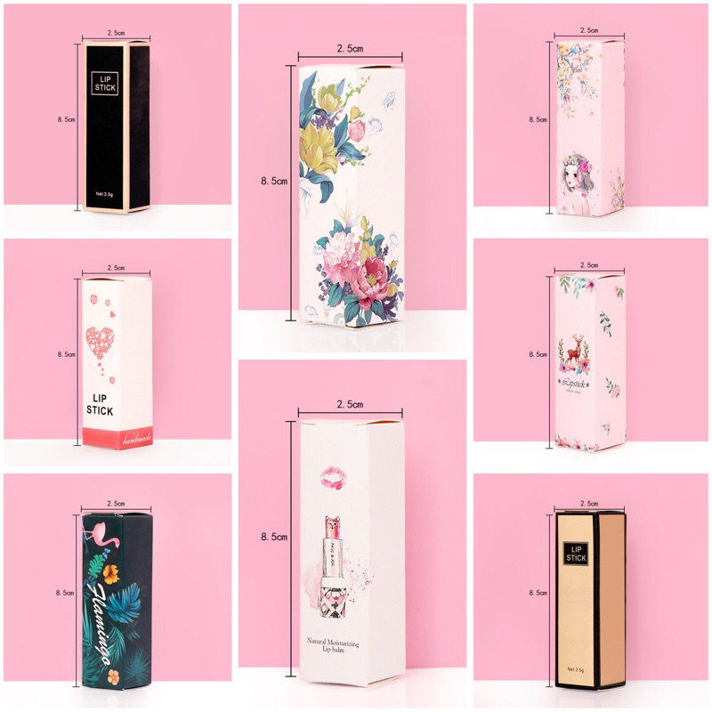 Vỏ hộp giấy đựng son