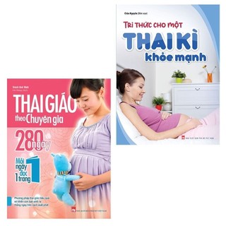 Sách: Combo Tri Thức Cho Một Thai Kì Khỏe Mạnh + Thai Giáo Theo Chuyên Gia