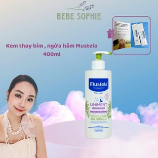 ( 𝐗𝐚́𝐜𝐡 𝐚𝐢𝐫 ) Kem thay bỉm Mustela Liniment 400ml làm sạch ngừa hăm đa năng cho bé