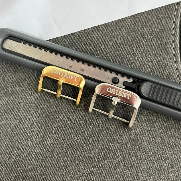 (THEO SIZE KHÓA)Khoá Đồng Hồ Nam Nữ Có Logo Orient - Khóa Kim Orient Không Bay Màu Thép Không Gỉ