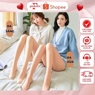 Quần tất nữ 80D vớ da thật chân  PINKAHA loại 1 che khuyết điểm thon gọn da chân siêu dai  bền QT35